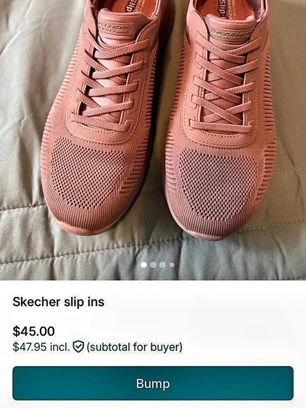 Skechers BOBS Sport Squad Chaos - Hands Free Slip-Ins Pink Sneakers